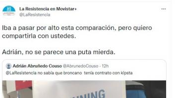 Comparte un peculiar parecido de Broncano y se lleva el tajante veredicto de 'La Resistencia'