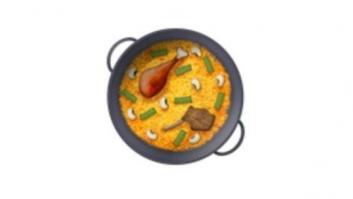 El emoji de la paella ya es paella de verdad