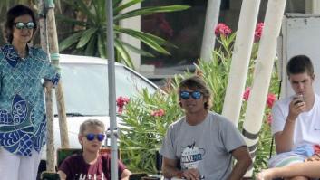 La reina Sofía ya está en Mallorca con sus nietos