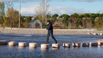 Almeida va a inaugurar un parque y deja una imagen para la historia de Twitter