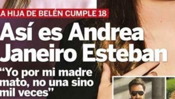 La Policía está localizando a los que insultaron a Andrea Janeiro en redes