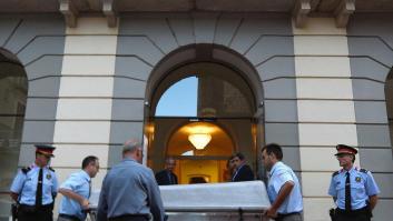 El bigote de Dalí conservaba la clásica postura de "las 10 y 10"