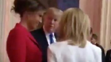 El comentario de Trump al ver a la primera dama francesa: "Estás en muy buena forma, preciosa"