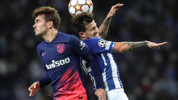 Los comentaristas de Movistar denuncian una agresión en plena retransmisión del Oporto-Atlético de Madrid