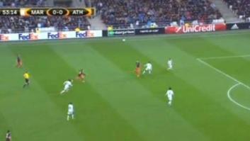 El golazo de Aduriz contra el Marsella del que todo el mundo habla