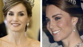 Letizia y Kate: el encuentro a través de una puerta