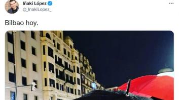 Iñaki López publica lo que ha visto en medio Bilbao: seguro que representa a más de uno