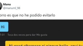 Le escriben en inglés en un aplicación para ligar y su respuesta revienta Twitter