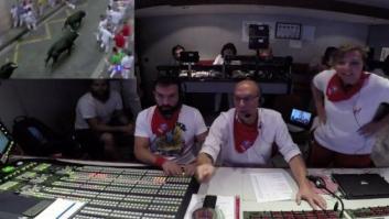 Las tripas de los encierros de sanfermines: TVE publica un vídeo de cómo se vive la carrera desde realización