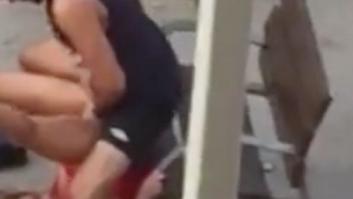 Un vídeo muestra a una pareja practicando sexo a plena luz del día en Barcelona