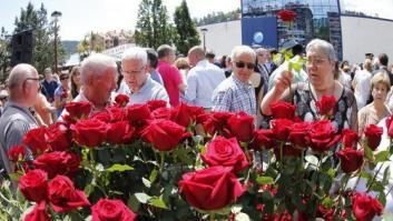 Unidad y emoción en el homenaje de Ermua a Miguel Ángel Blanco