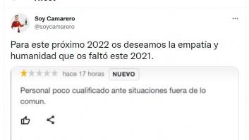 Unos clientes se quejan del servicio de un restaurante y la respuesta de los dueños es para enmarcarla