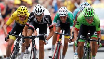 Críticas a TVE por poner publicidad en los últimos kilómetros de la etapa reina del Tour
