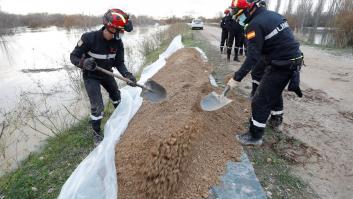 Aragón se prepara "para lo peor" con la llegada de la "riada más lenta" en años