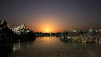 La Palma en el crepúsculo