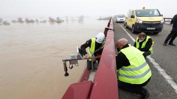 Miles de hectáreas anegadas y pérdidas históricas en la crecida del Ebro