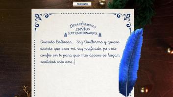 La forma más divertida de mandar la carta a los Reyes: el Departamento de Envíos Extraordinarios Virtual