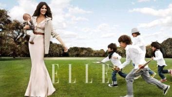 El increíble parecido de Raúl González con sus hijos