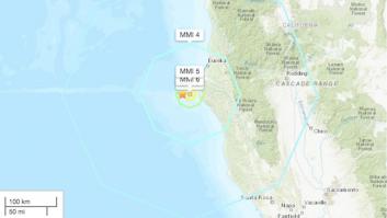Un terremoto de magnitud 6,2 sacude la costa del norte de California