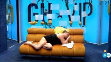 Aramís Fuster, desmayada e indispuesta en 'GH VIP', se cura con jamón