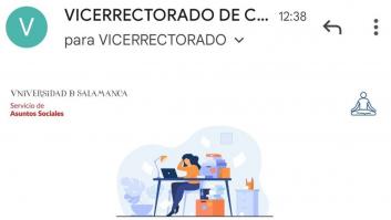 Este e-mail de la Universidad de Salamanca ha generado un gran debate entre su alumnado