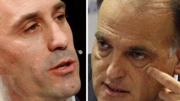 Rifirrafe en Twitter entre Luis Rubiales y Javier Tebas por los horarios de la Liga