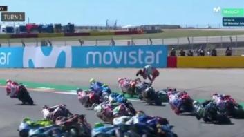 Jorge Lorenzo culpa a Marc Márquez de su grave caída y espera que le pida "disculpas"