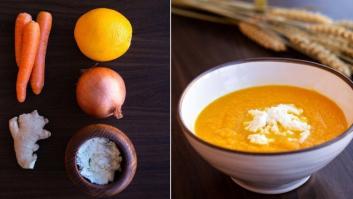 Recetas fáciles: crema de zanahoria y jengibre