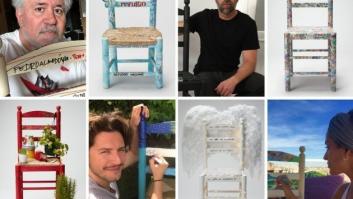 60 personalidades ceden su silla a los refugiados