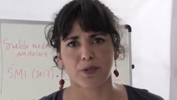 Teresa Rodríguez muestra su indignación por el "infame sistema de aforamientos" que impedirá juzgar a Casado