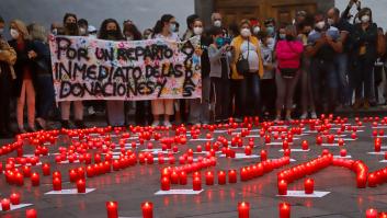 Los afectados por el volcán salen a la calle para exigir las ayudas