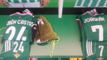Críticas al Betis por la foto de la camiseta de Rubén Castro en el Día de la Mujer