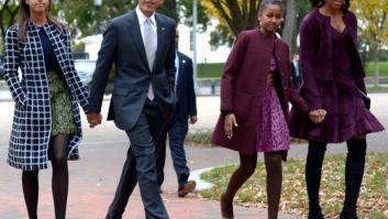 La tierna foto antigua con la que Michelle Obama felicita a Barack por el Día del Padre