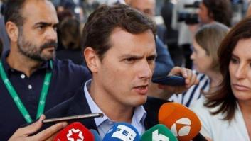 Rivera cree que la propuesta de Sánchez para suprimir los aforamientos es "una tomadura de pelo" y propone ir más allá