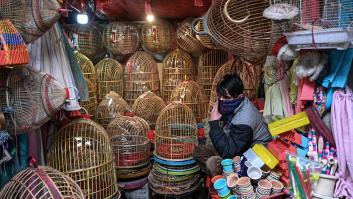 Veinte ciudadanos afganos llegan a España escondidos en un contenedor