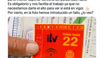 El reto de la Policía de Granada con esta foto en Twitter: "Hemos introducido un fallo, ¿lo ves?"