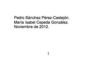 Sánchez publica en Internet el contenido íntegro de sus tesis