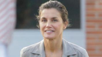 La reina Letizia: ¿cara lavada o maquillaje natural para llevar a sus hijas al colegio?