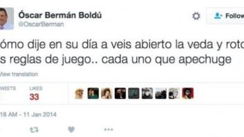 Twitter se mofa de las faltas de ortografía del edil que mandó a "limpiar suelos" a Colau