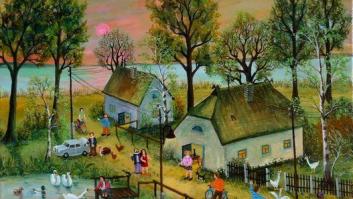 El arte naíf en Europa: una exposición reúne las obras de artistas de 13 países (FOTOS)
