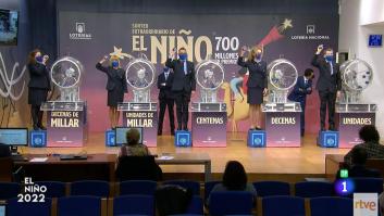 El 41.665, primer premio de la lotería del Niño