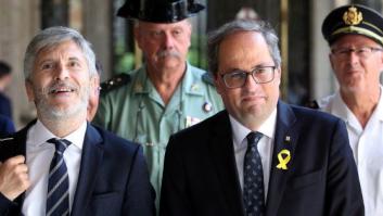 Quim Torra, al Gobierno: "No necesitamos tantos antidisturbios y sí más infraestructuras"