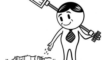 Los hoyos y los árboles