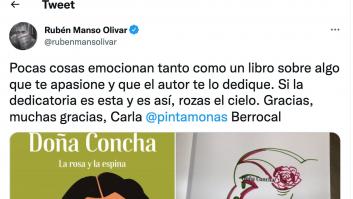 Un diputado de Vox publica la dedicatoria de un libro: la autora responde así al saber quién es