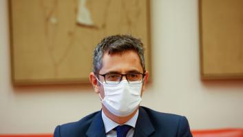 Félix Bolaños defiende a Garzón tras el insulto que recibió de un senador del PP