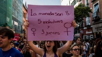 600 euros de multa a una mujer que participó en la concentración contra la sentencia de La Manada