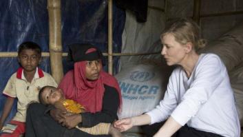 Cate Blanchett pone voz en la ONU al sufrimiento de los rohingyas
