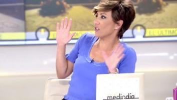 El susto de Sonsoles Ónega en pleno directo