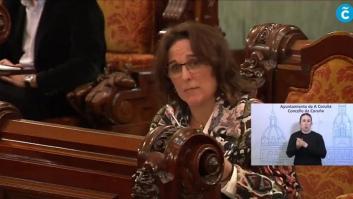 La defensa a Garzón de esta política de Podemos en A Coruña: ataca al PP, se levanta y se va