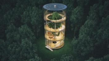 La casa de cristal en un árbol a la que querrás mudarte ya (FOTOS)